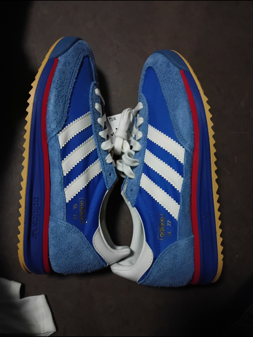 Men's adidas SL 72 RS "Blue Scarlet" Shoes Size 8 NWT